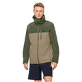 Jack Wolfskin Windjacke Desert Wind (winddicht, wasserabweisend, PFC-frei) grün/braun Herren